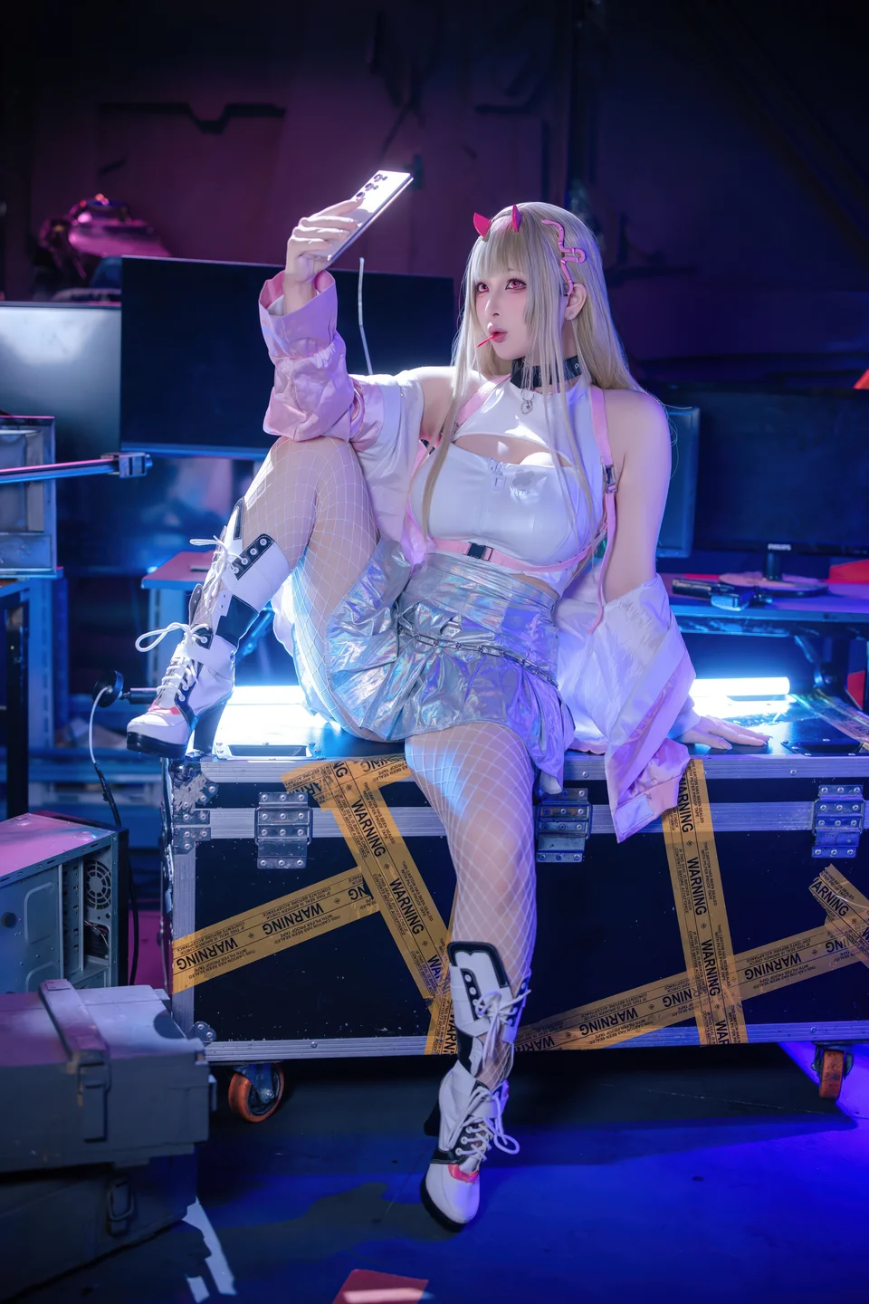 屿鱼 - No.073 胜利女神：妮姬 毒蛇 [86P-1.01GB] tg@simisebaisi 【丝足阁】013.webp